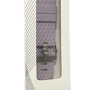 1 Inch Silicone Rubber Purple Lavender Lilac Watch Strap